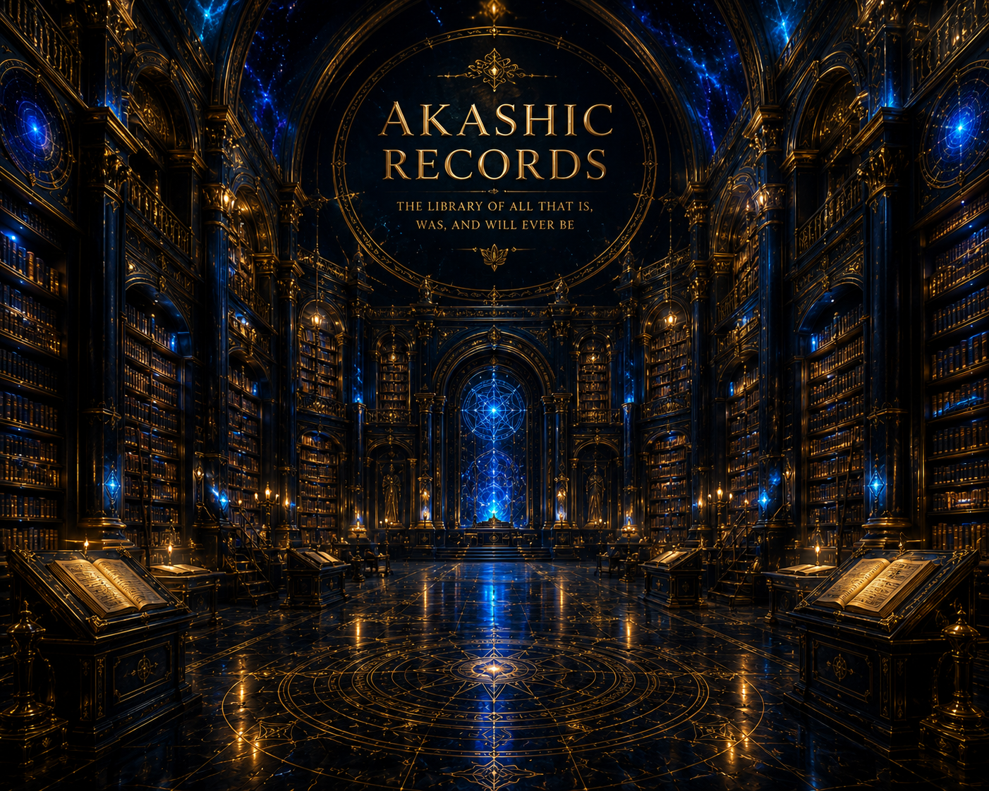 The Akashic Records — vast celestial library